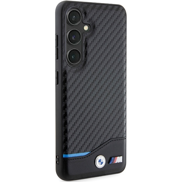 Coque BMW BMHCS24S22NBCK S24 S921 noir/noir Cuir Carbone Case