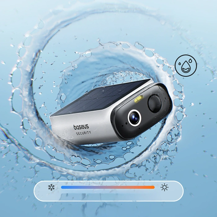 Kamera zewnętrzna Baseus Security S1 Lite 2K - biała