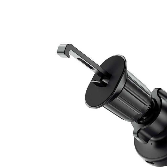 Support magnétique avec chargeur inductif MagSafe pour grille de ventilation 15W Dudao F12MAX - noir