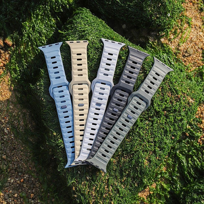 Řemínek Tech-Protect Iconband Line Apple Watch 4 / 5 / 6 / 7 / 8 / Se / Ultra (42 / 44 / 45 / 49 mm) Lime