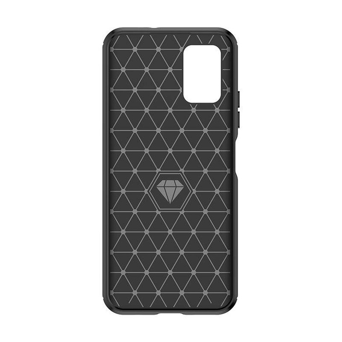 Funda de silicona Carbon Case para Nokia C300 - negra