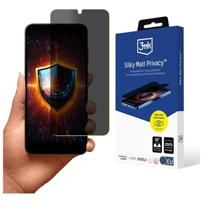 Folia prywatyzująca 3MK Silky Matt       Privacy do Samsung Galaxy S25