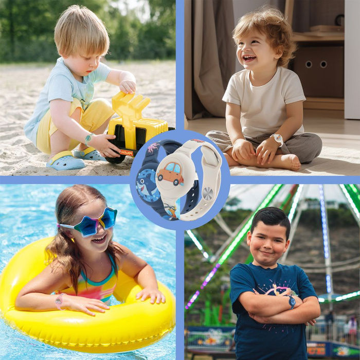 TECH-PROTECT SMOOTH FOR KIDS 2-PACK APPLE AIRTAG 1 / 2 COLORFUL