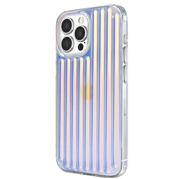 Custodia Uniq Coehl Linear per iPhone 13 Pro Max 6.7&quot; opale / iridescente