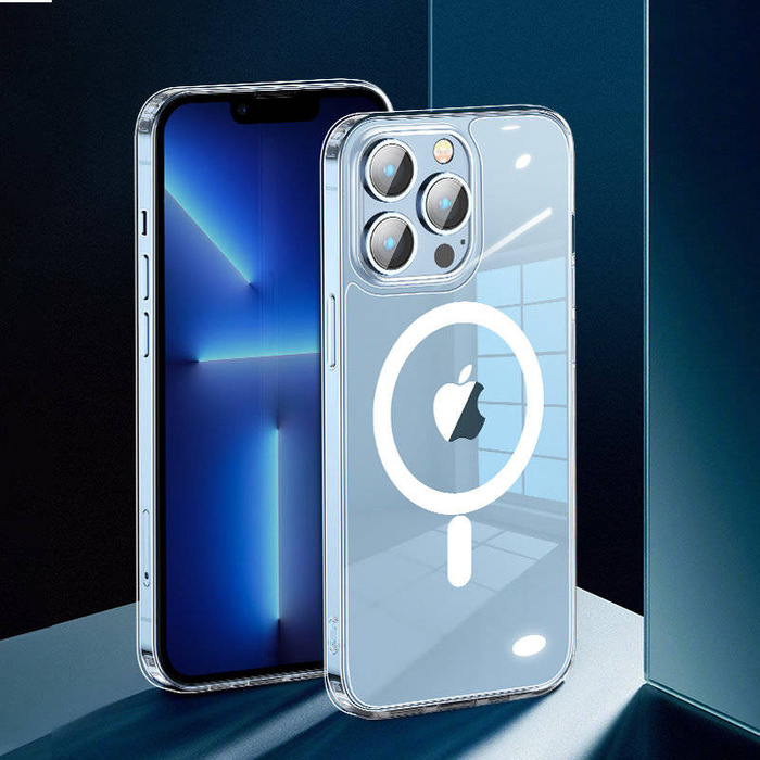 Joyroom Mingkai Series Durable MagSafe Case für iPhone 13 Pro Max (6,7") Transparent (JR-BP962)