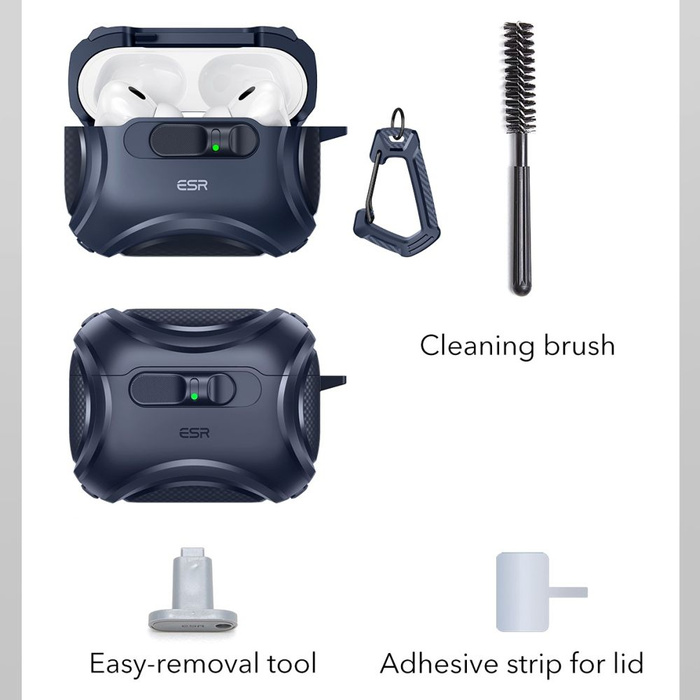 ESR CYBER FLICKLOCK HALOLOCK MagSafe Apple AIRPODS PRO 3 BLUE