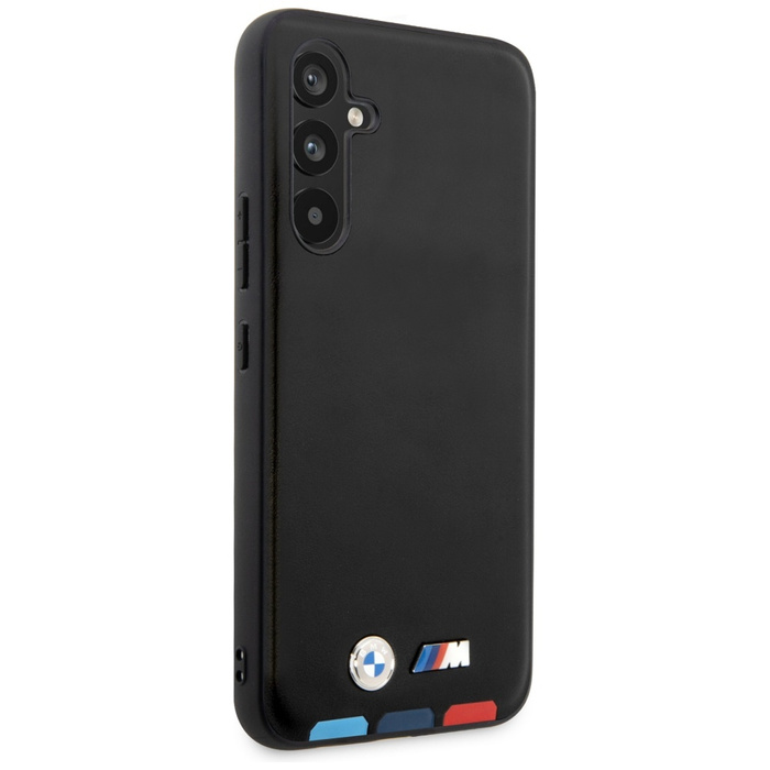 Hülle BMW BMHCSA5422PTDK A54 schwarz/schwarz Lederstempel Tricolor