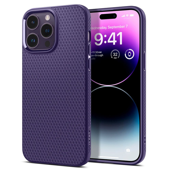 Spigen Liquid Air IPhone 14 PRO MAX DEEP PURPLE