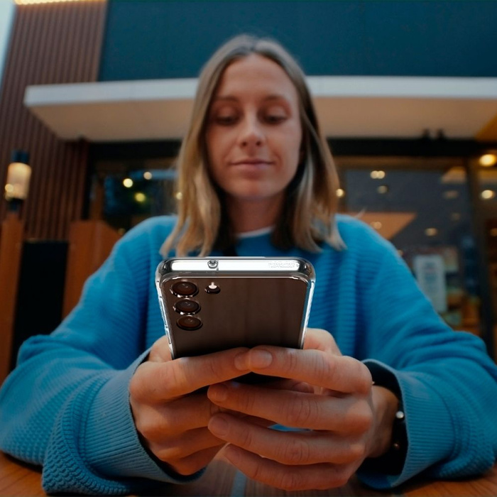 Obal Spigen Ultra Hybrid Galaxy S23 Plus Crystal Clear Case