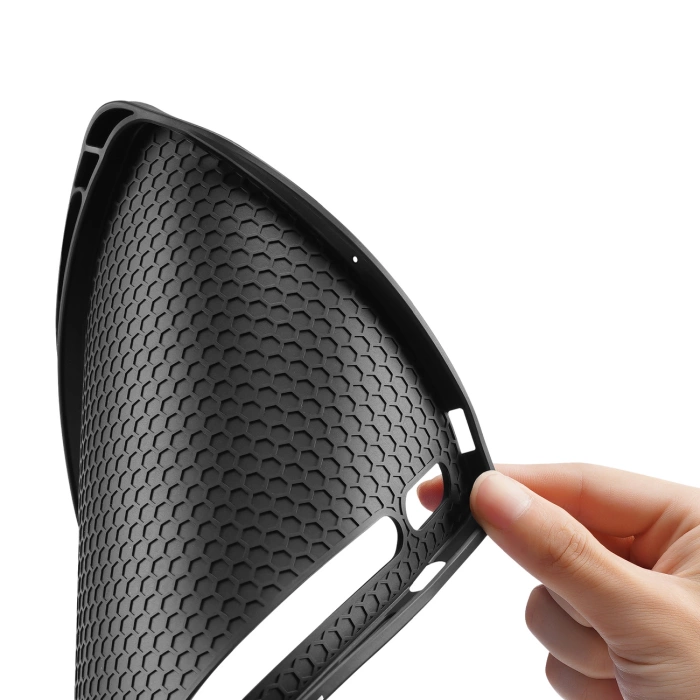 Dux Ducis Domo PU Leather Case with Stand for Samsung Tab S10+ / S9+ / S9 FE+ - Black