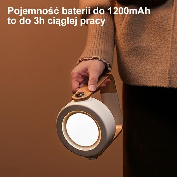 USAMS Multifunctional LED night light white/white ZB249YH01 (US-ZB249)