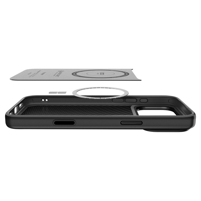 Case Spigen IPhone 17 PRO ENZO ARAMID "T" Mag MagSafe BLACK