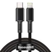 Câble USB Type C Baseus - Puissance de charge rapide comme l' Lightning 20 W 2 m noir (CATLGD-A01)