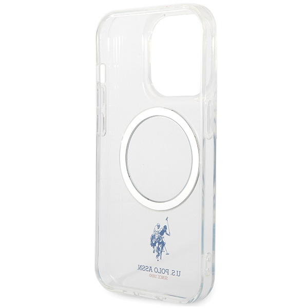 Etui US Polo USHMP15XUCIT iPhone 15 Pro Max 6.7" transparent MagSafe Collection
