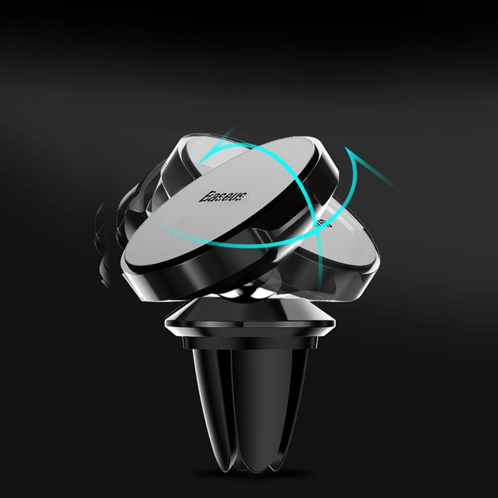 Baseus Small Ears Series Magnetický držák ventilace do auta Ventilační mřížka Černá (SUER-A01)