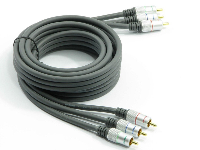 Câble PROLINK 3xRCA - 3RCA Component 5m TCV 5250