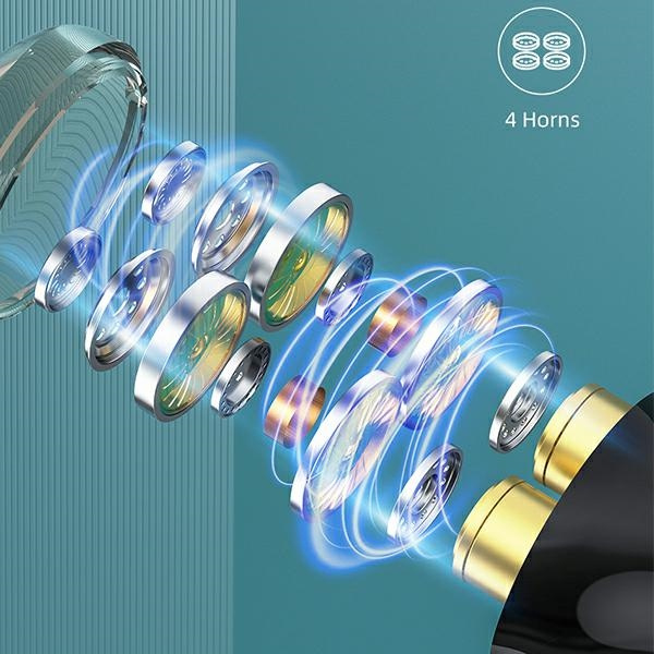 Dokovací stanice pro sluchátka Sluchátka Bluetooth 5.1 T12P TWS černá