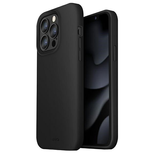 Uniq Lino iPhone 13 Pro Max 6.7&quot; negro/negro tinta