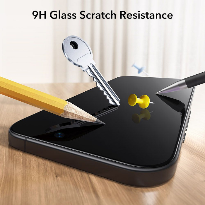 Tempered Glass ESR ULTRAFIT TEMPERED GLASS 2-PACK IPhone 17 PRO CLEAR