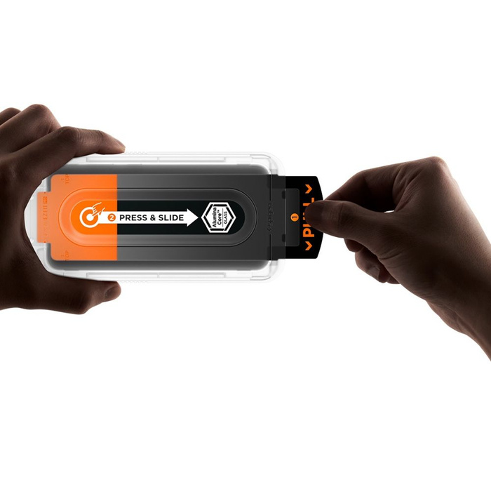 Verre trempé Spigen GLAS.TR "EZ FIT PRO" 2-PACK GALAXY S25 FE CLEAR