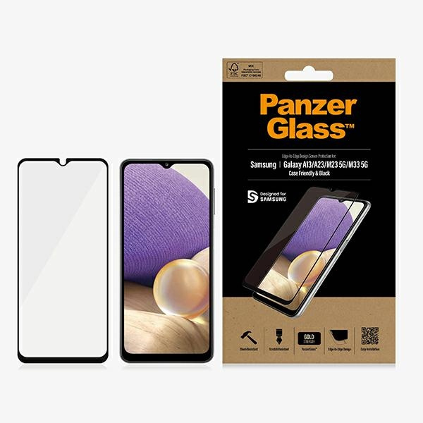 PanzerGlass E2E Regular Samsung A12/A23/ M23 56/M33 5G Case Friendly black/black