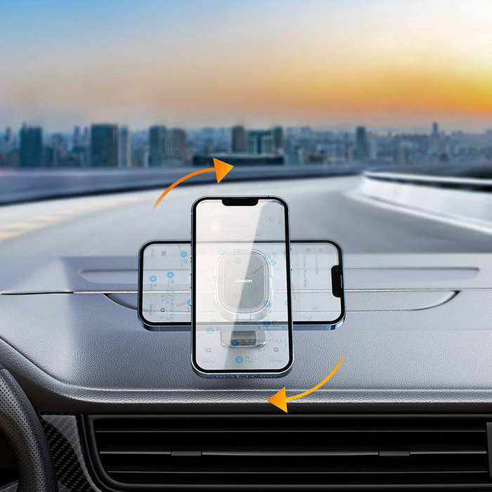 Joyroom magnetic phone holder for the dashboard gray (JR-ZS311)