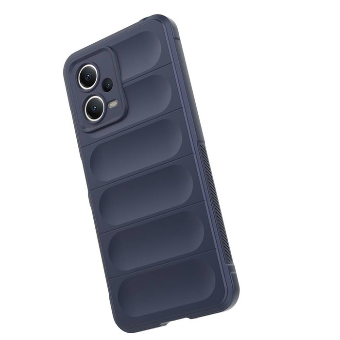 Pouzdro Magic Shield pro Xiaomi Redmi Note 12 5G / Poco X5 5G Flexible Armor Case modré