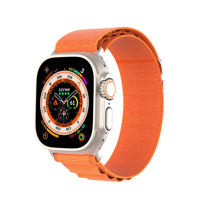Apple Watch 8/7/6/SE/5/4/3/2/1 (41, 40, 38 mm) Dux Ducis Strap GS Verze Sport Buckle Strap - oranžový