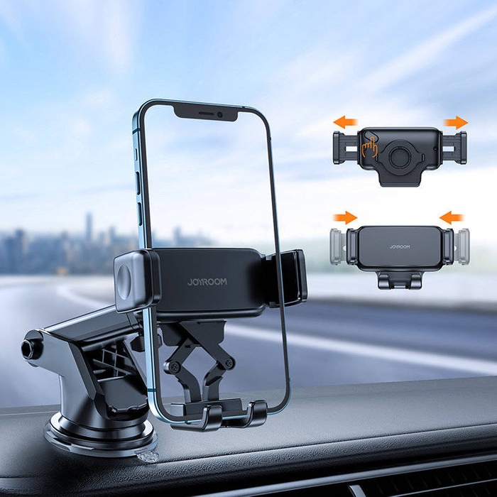 Joyroom mechanisch ständer auto cockpit schwarz (JR-ZS283)