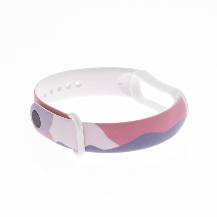 Řemínek Moro band pro Xiaomi Mi Band 6 / Mi Band 5 silikonový řemínek náramek pro hodinky vzor 12