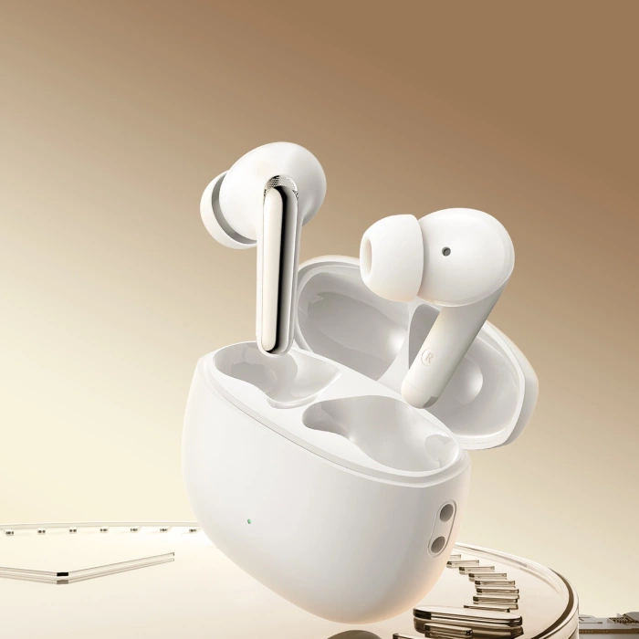 Joyroom Funpods JR-FN1 kabellose In-Ear-TWS Bluetooth 5.4 ANC ENC-Kopfhörer – Weiß