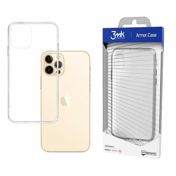 Case 3mk Apple iPhone 12 Pro Max All-Safe Armor Clear Clear Case