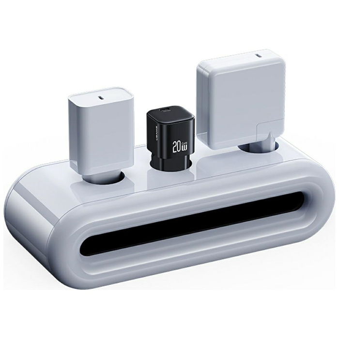 Ładowarka sieciowa USAMS JO Series CC260 20W USB-C + kabel USB-C/USB-C 1m biały