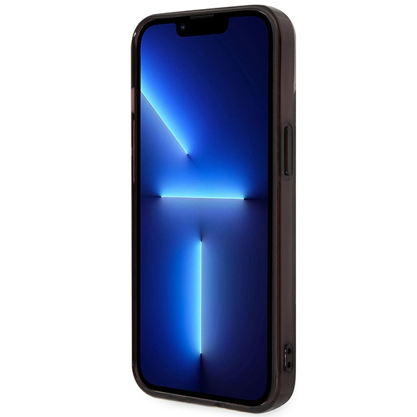 Cover BMW BMHCP14S22HVGV iPhone 14 6,1" nero/nero IML Tricolor Stripe