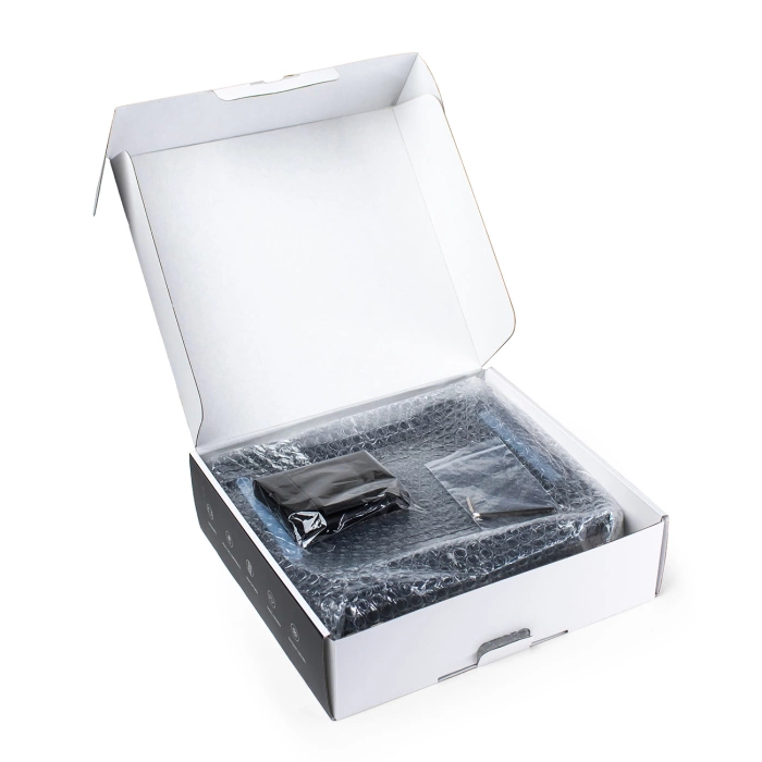 Wozinsky WRS-CPY75DSB Aluminium-Laptopständer + Gratis! Smartphone-Ständer – schwarz