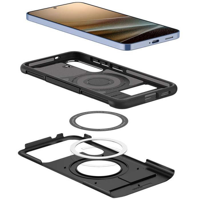 Case Spigen Slim Armor Mag MagSafe GALAXY S25+ PLUS BLACK