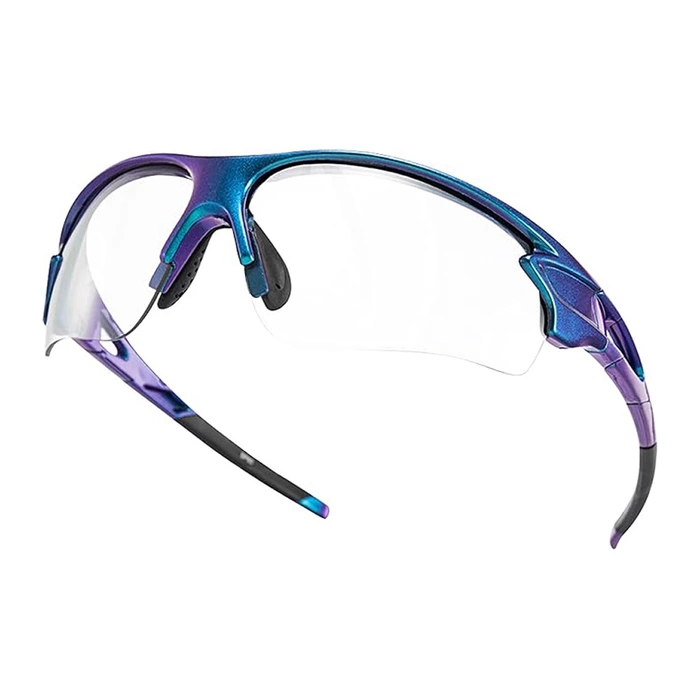 Lunettes de vélo photochromiques UV400 Rockbros 10069 bleues