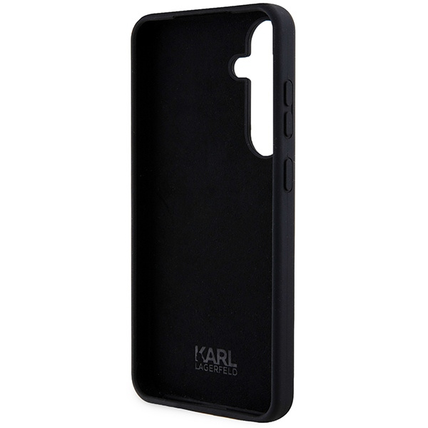 Etui Karl Lagerfeld KLHCS24MSNIKBCK S24+ S926 hardcase czarny/black Silicone Ikonik Case