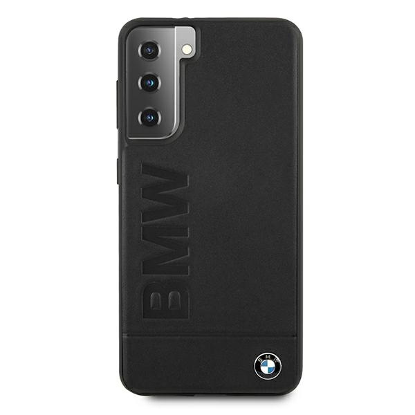 Puzdro BMW Samsung Galaxy S21 Plus Signature Logo s potlačou BMHCS21MSLLBK Black Hardcase