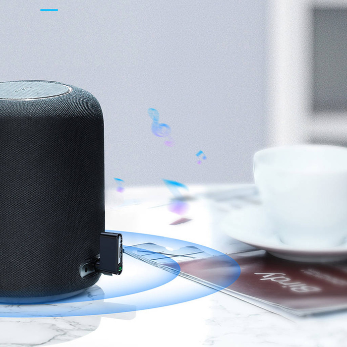 Bluetooth AUX vysílač Baseus BSBA-02 (Overseas Edition) - černý