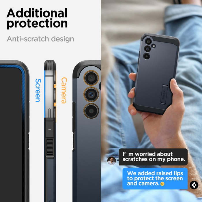 Funda Spigen Tough Armor Galaxy 545G Pizarra metálica