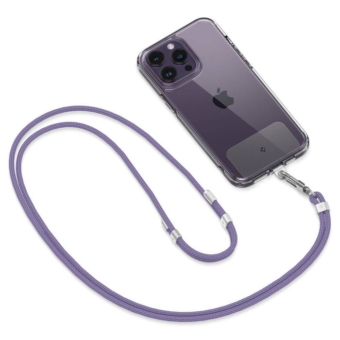 Spigen LANYARD UNIVERSALGURT SET CROSSBODY &amp; HANDGELENK DEEP PURPLE