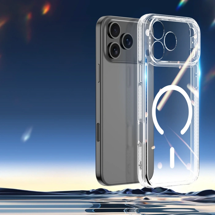 Etui Dux Ducis Clin Mag na iPhone 17 Pro Max kompatybilne z MagSafe - przezroczyste