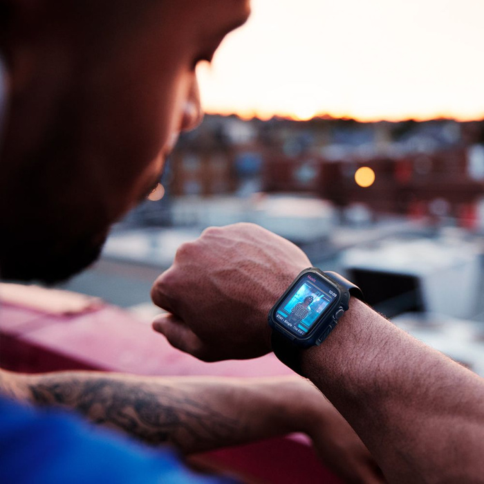 Spigen Tough Armor Apple Watch 7 / 8 (45 MM) BLACK