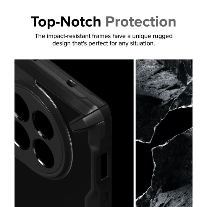 Etui Ringke Fusion X Oneplus 12 Black