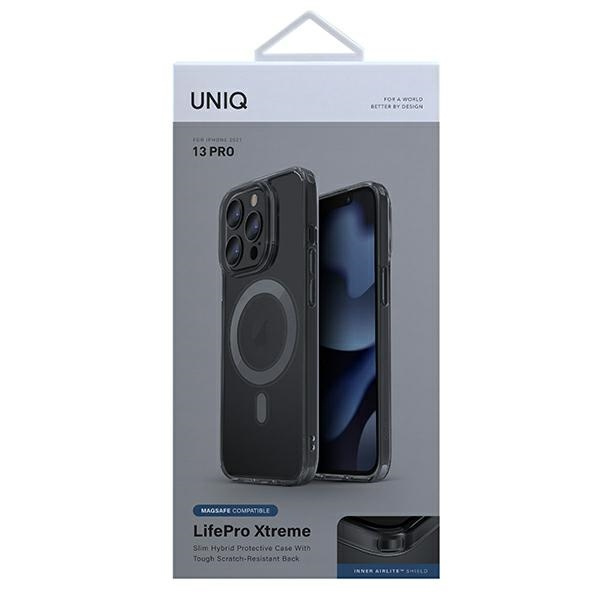 Uniq Hülle LifePro Xtreme iPhone 13 Pro / 13 6.1 &quot;Magsafe Smoky / Smoke