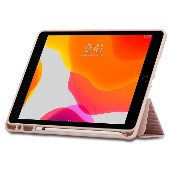 Pouzdro SPIGEN Ipad 10.2 2019 Urban Fit Rose Gold Pink Case