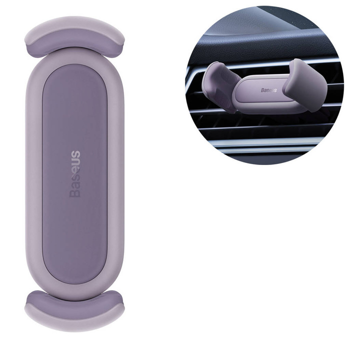 Baseus Steel Cannon 2 Smartphone Halterung für das Lüftungsgitter lila (SUGP000005)