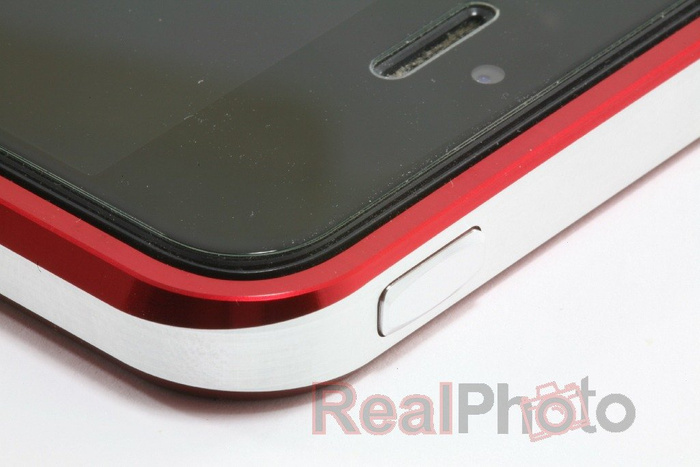 Case LJY Sword 5+ iPhone 5 5S SE Aluminium Bumper Frame RED