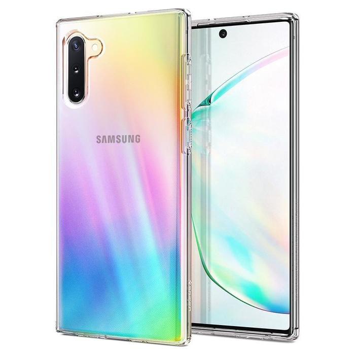 Hülle Spigen Liquid Crystal Samsung Galaxy Note 10 Kristallklarer Fall